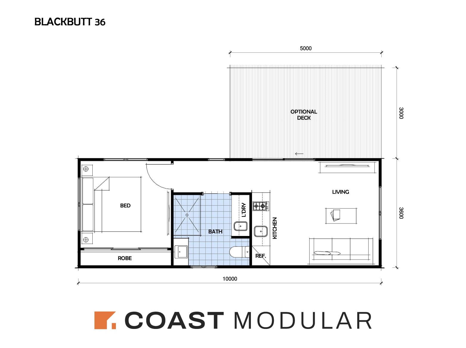 Black Butt floor plan