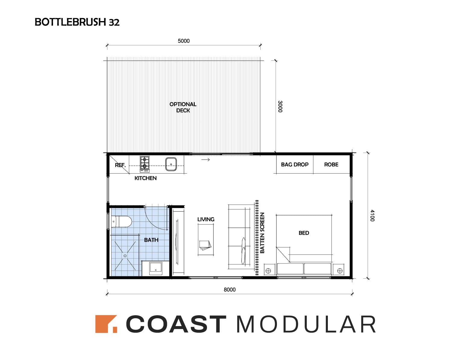 Bottlebrush floor plan